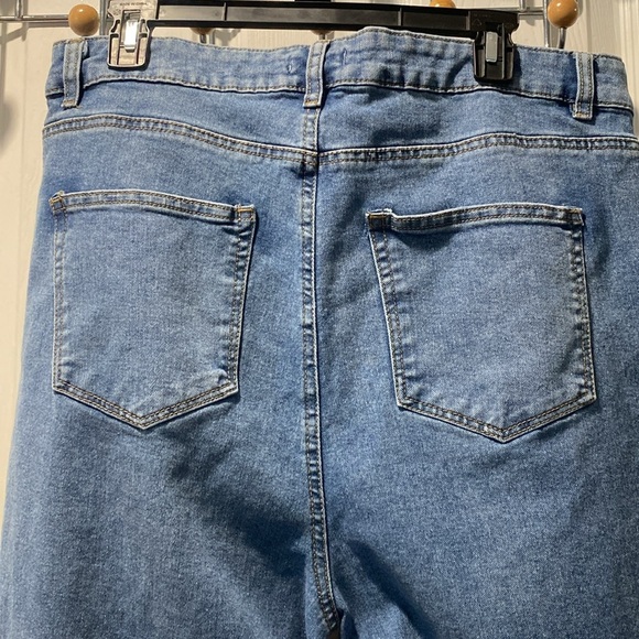 DEX High Rise  Relaxed Boot Cut Jean Size 16 - Picture 7 of 13